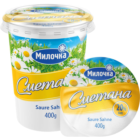 Crème aigre 20% de matières grasses