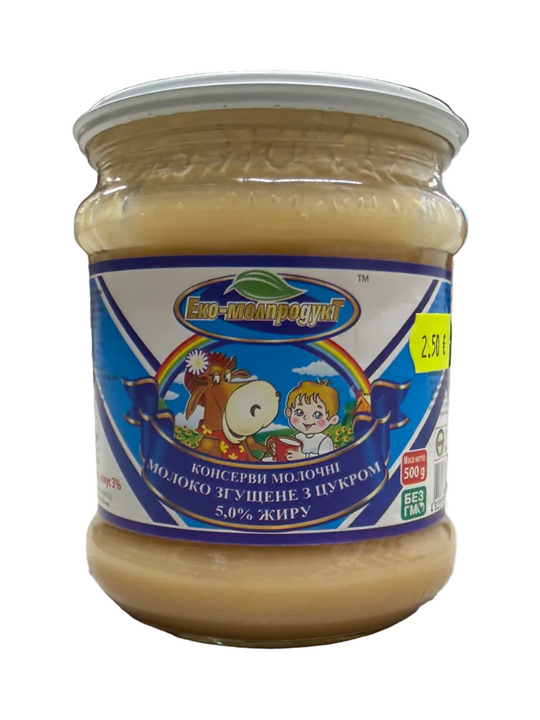 Eco Molproduct Молоко сгущённое с сахаром 3 % 500 г