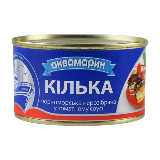 Akvamarin Sprats à la sauce tomate 230 g