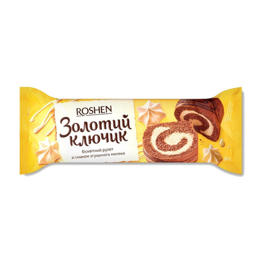Roshen Roulé Golden Key au lait concentré 180 g