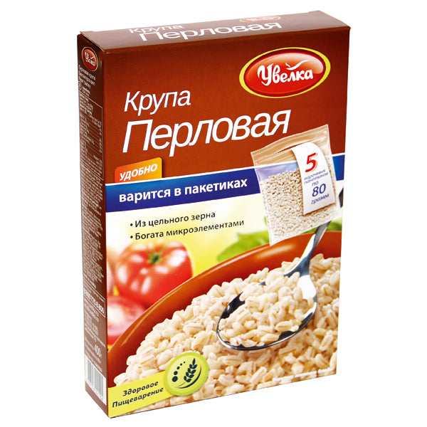 Orge perlé en sachets cuisson 5 x 80g