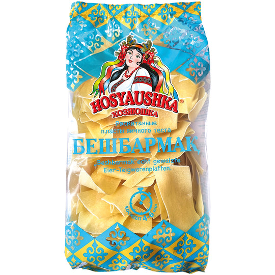 Plaques de pâtes aux œufs laminées véritables "Beshbarmak". Fabriquées avec 4 œufs.