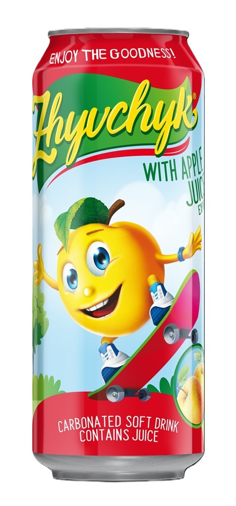 Zhivchik – Boisson gazeuse au goût de pomme – 0,5 L