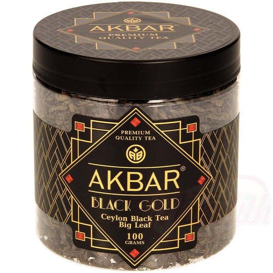 Akbar – Thé noir du Sri Lanka Black Gold – 100 g