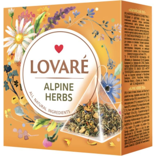 Tisane Alpine Herbs Lovare