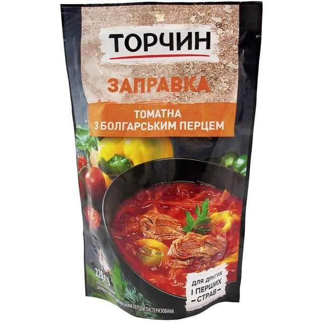 Торчин Заправка Томатная С Болгарским Перцем 220г