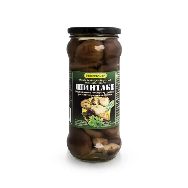 Steinhauer Shiitake marinés recette russe 530g