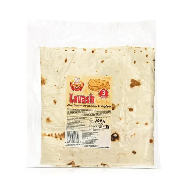 Dünnes Fladenbrot Lavash Nach Armenischer Art, 3 Stk. 360 g