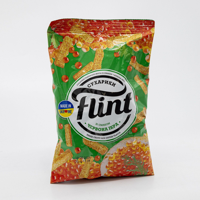 Flint – Croûtons de pain saveur caviar – 70 g