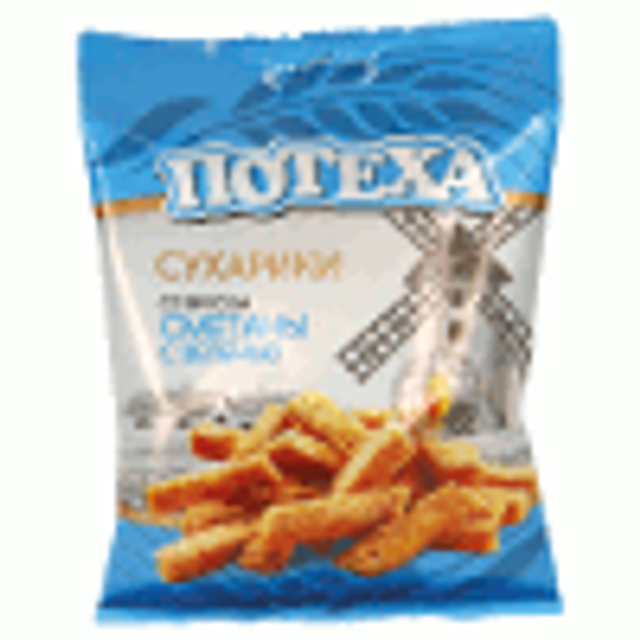 Potecha – Snack pain de blé grillé crème & herbes (80 g)