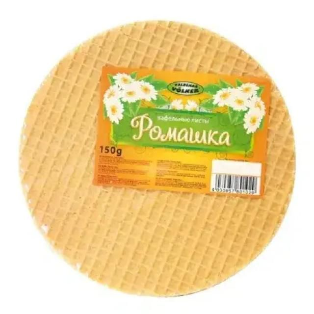 Waldemar Völker Volker Chamomile Wafer Sheets, 150 g
