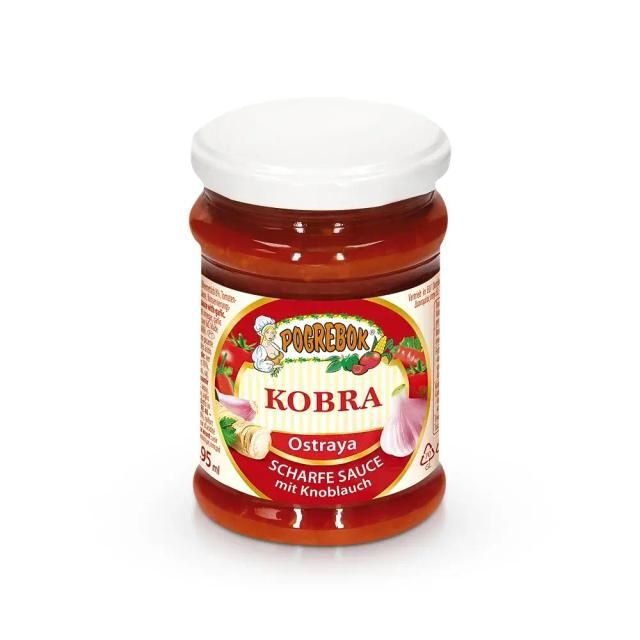POGREBOK Sauce piquante ail Kobra 295 ml