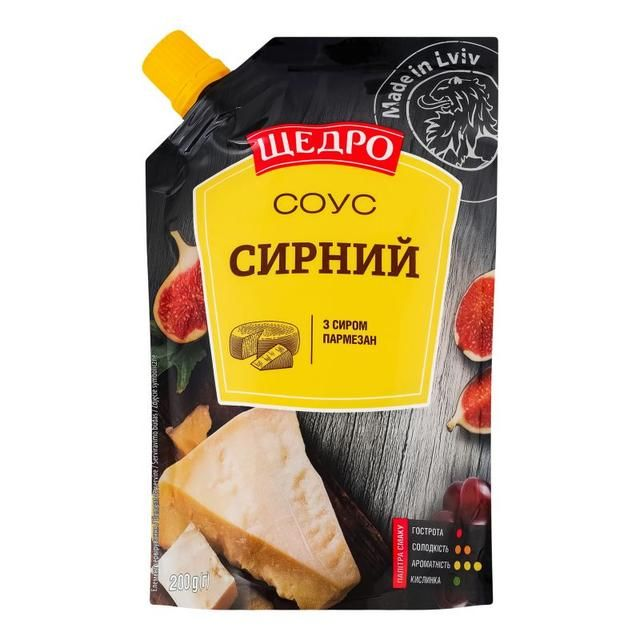 Щедро Соус «Щедро» «Сырный» 200 Г