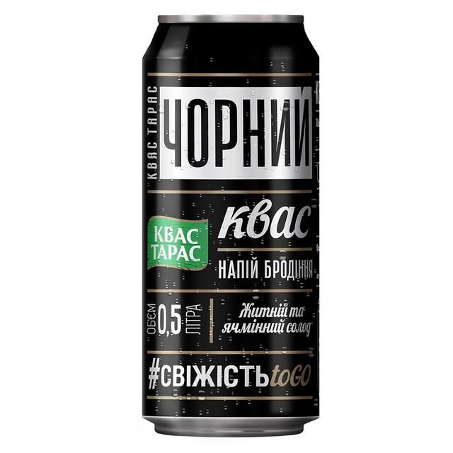 KVAS Taras Black – Boisson fermentée 0,5 L