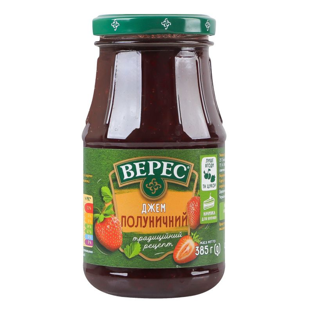 Confiture fraise Veres 385 g