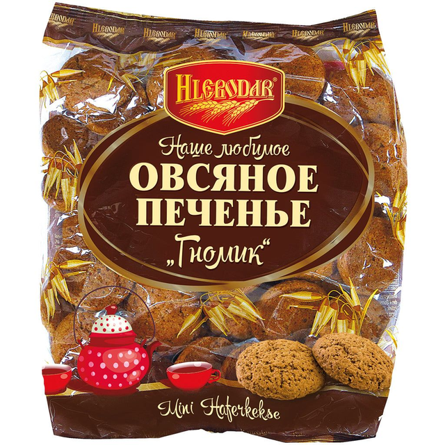 Mini biscuits avoine Gnomik 300 g