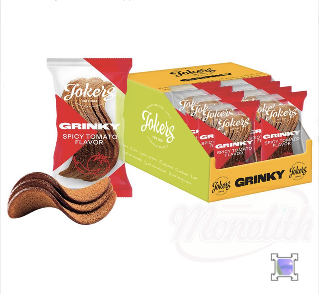 Grinky – Snack seigle goût tomate (75g)