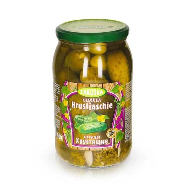 Zakuska Concombres marinés Hrustjaschie 900 ml
