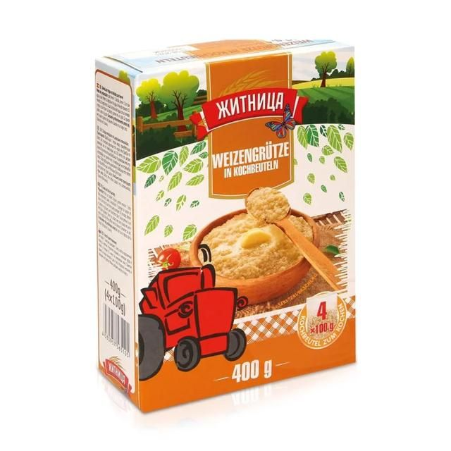 Zhitnica Weizengrütze Im Kochbeutel, Zhitniza, 4 X 100 G