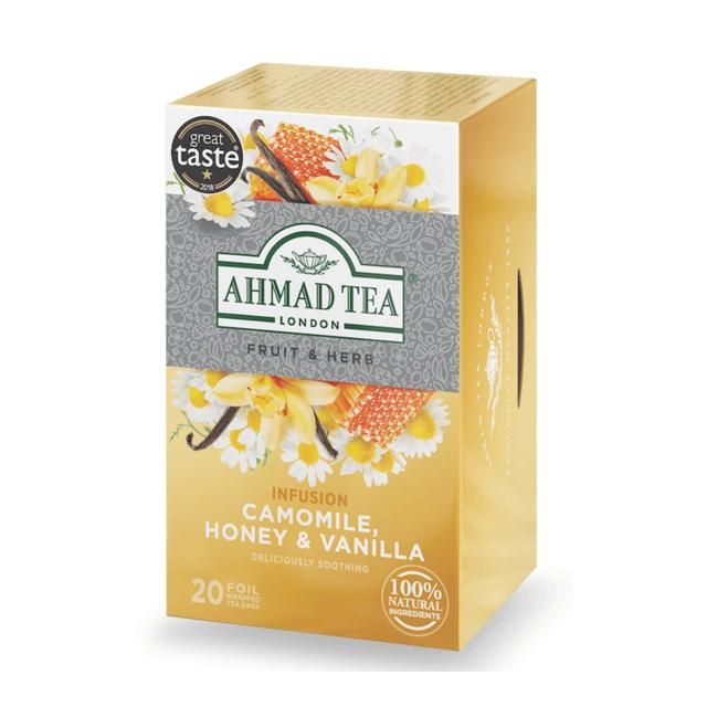 Ahmad Tea – Infusion camomille & citronnelle – 20 sachets