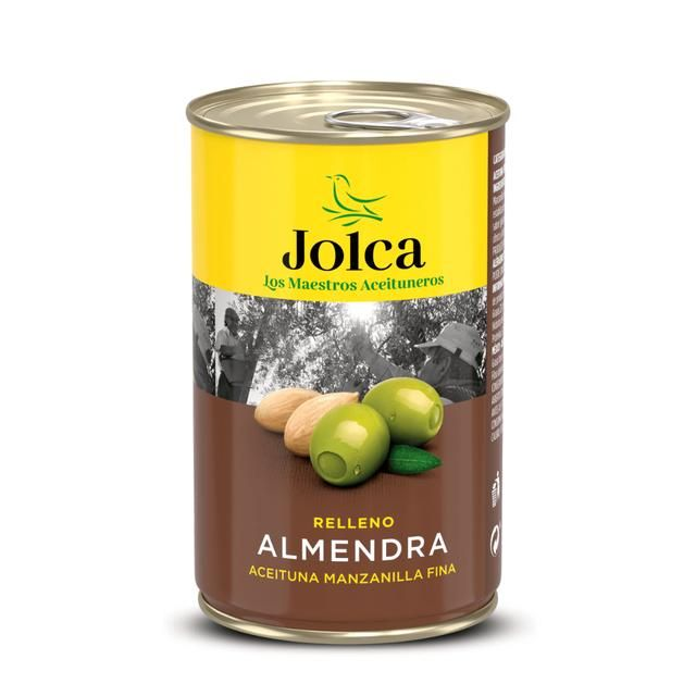 Jolca Hiszpańskie Oliwki Zielone Z Migdałem W Puszce 300 G
