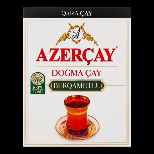 Azercay Melnā Tēja Ar Bergamotes Aromātu 100 g