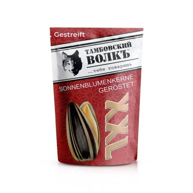 Tambovskij Volk – Graines de tournesol rayées grillées – 300 g