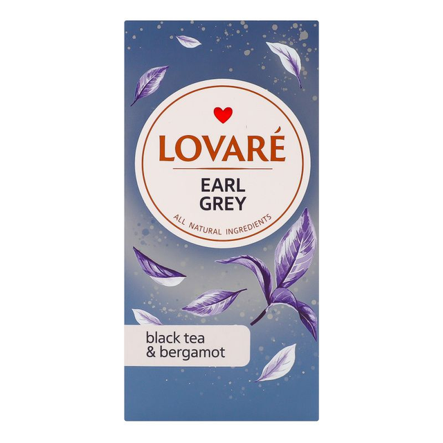 Thé Lovare Earl Grey 24 sachets