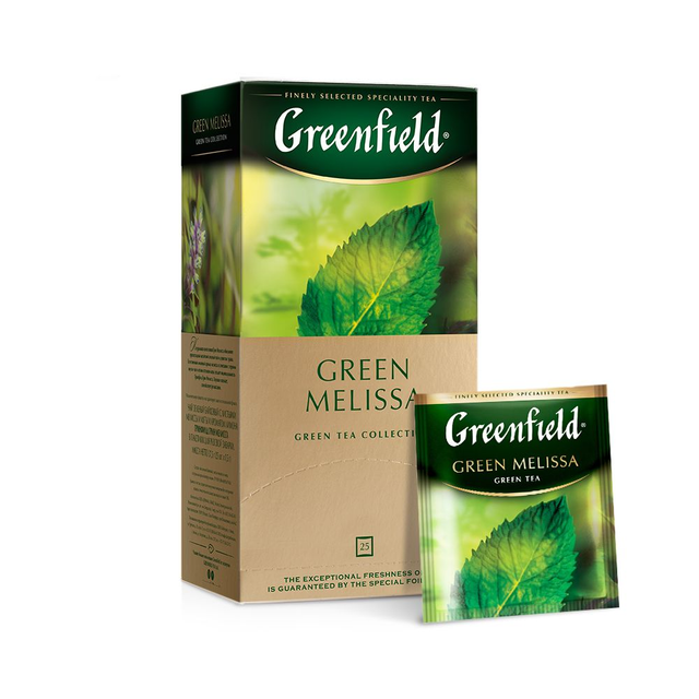 Thé vert Green Melissa Greenfield 25 sachets