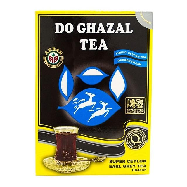 Akbar Do Ghazal – Thé noir Earl Grey – 100 sachets