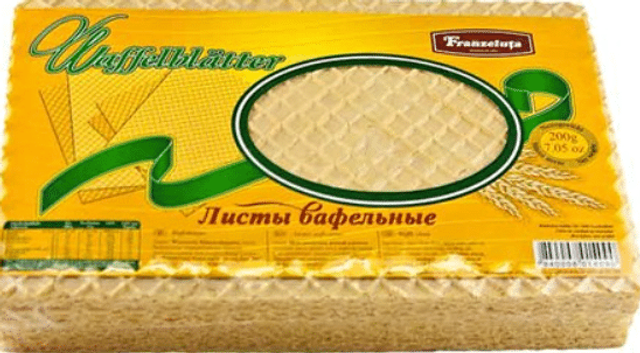 Feuilles à gaufre 200 g