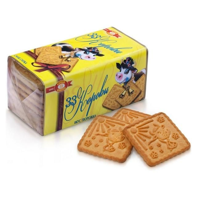 KhBF – Biscuits « 33 vaches » goût fromage blanc – 180 g