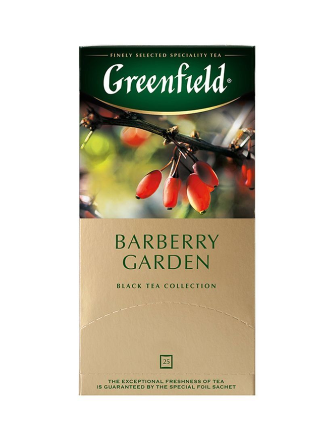 Thé noir Barberry Garden Greenfield 25 sachets