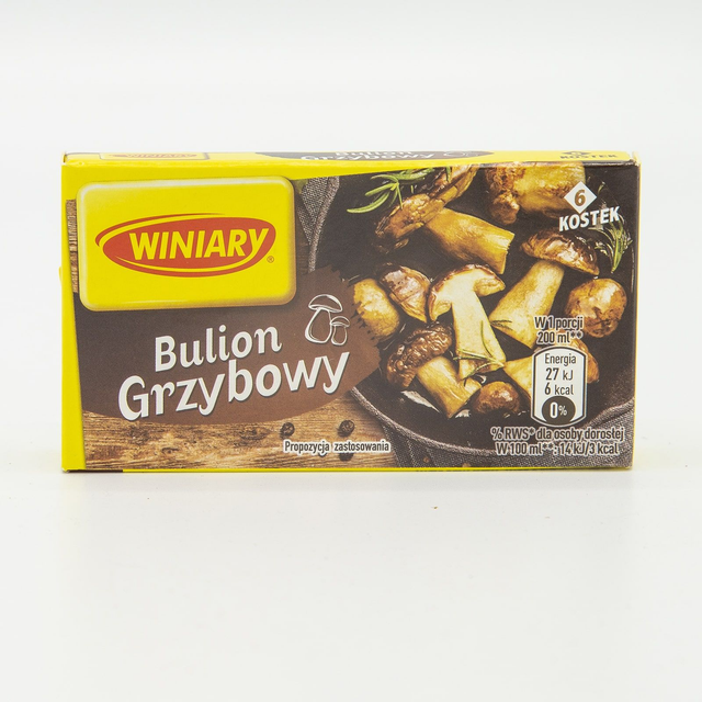 Cube bouillon champignons Winiary 60 g