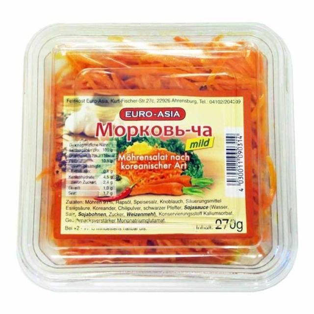 Salade de carottes coréenne douce 270 g
