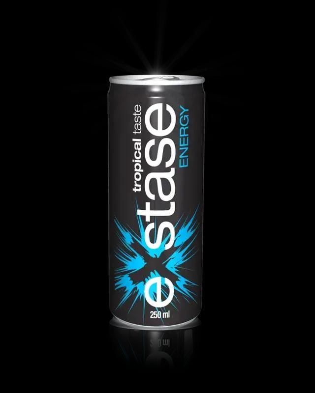 Exstase Tropical Energy Drink With Vitamins Pack Of 24 – 250 ml