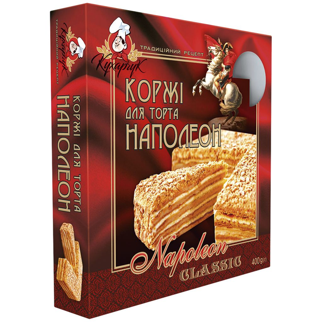 KUCHARCHUK Fond de gâteau Napoléon 400 g