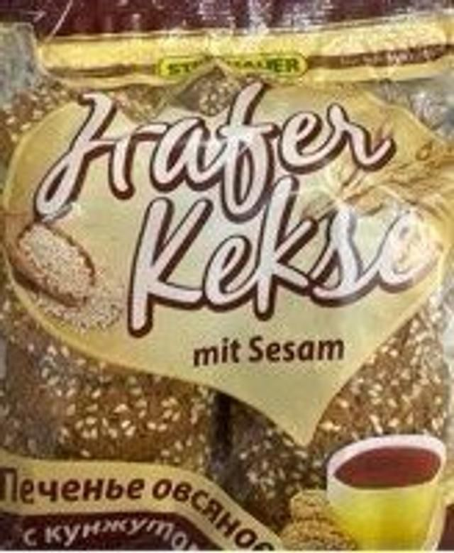 Biscuits à lavoine et au sésame (3,7%)
