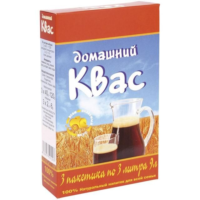 Base pour la préparation de la boisson fermentée "Domashniy Kvass".