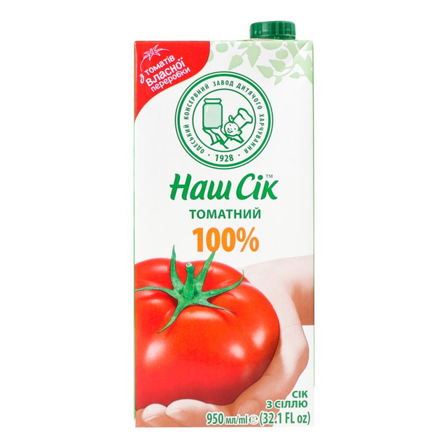 NASH SIK Jus de tomate 95 cl