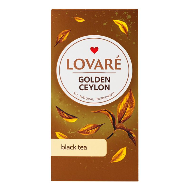 Thé noir Golden Ceylon Lovare