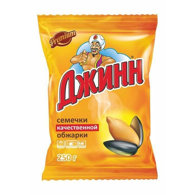 Джинн Семечки Premium Жареные Отборные 250 Г