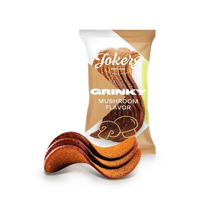 Grinky – Snack seigle goût champignons (75g)