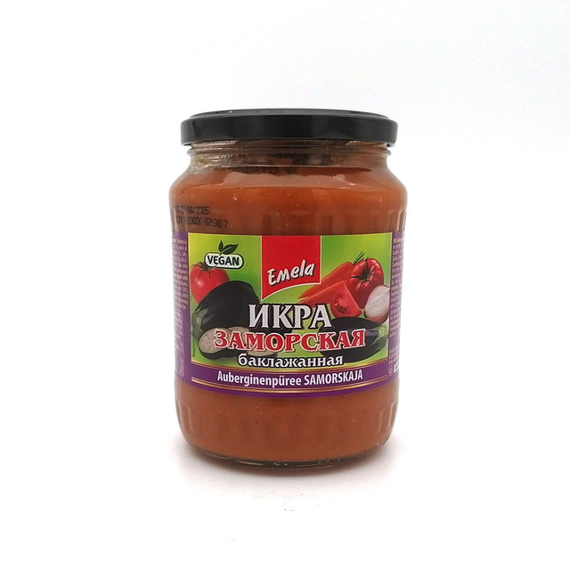 Caviar d'aubergines Zamorskaya 670 ml