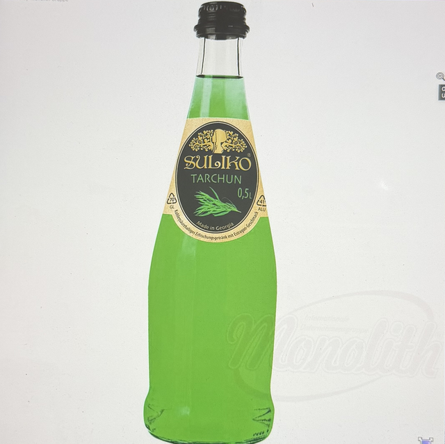 SULIKO Estragon – Soda 0,5 L