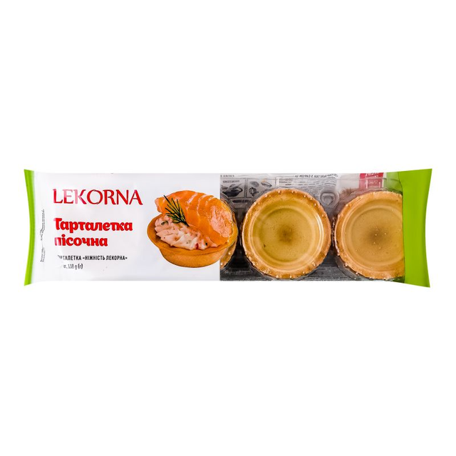 Lekorna – Tartelettes pâte brisée (138 g)