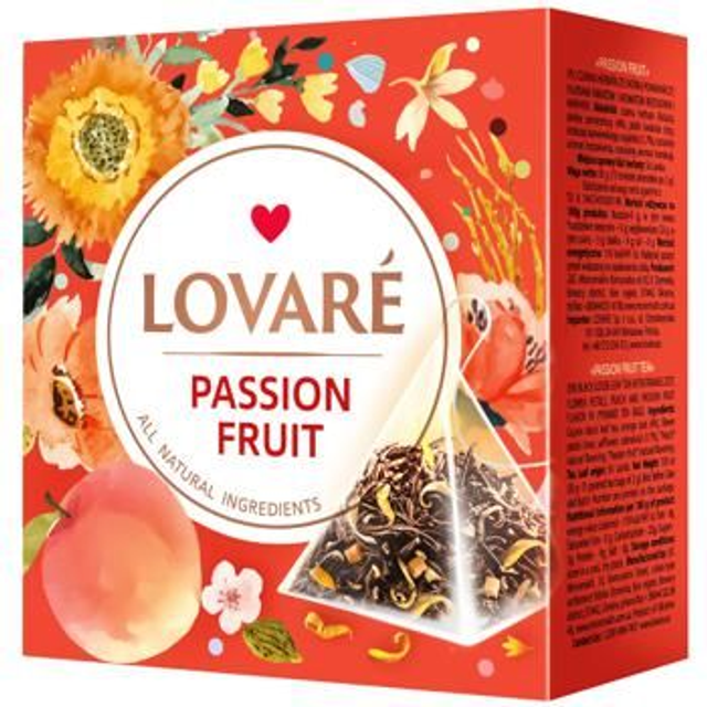 Thé noir fruit de la passion Lovare
