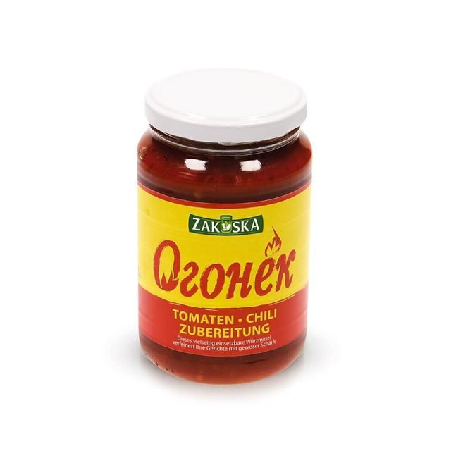 Zakuska Tomaten – Chili – Zubereitung – Ogonök, 360 G