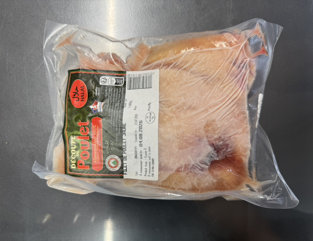 Filet de Poulet jaune 1kg
