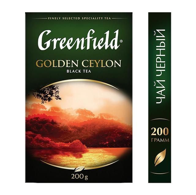 GREENFIELD "Golden Ceylon" Thé de Ceylan noir